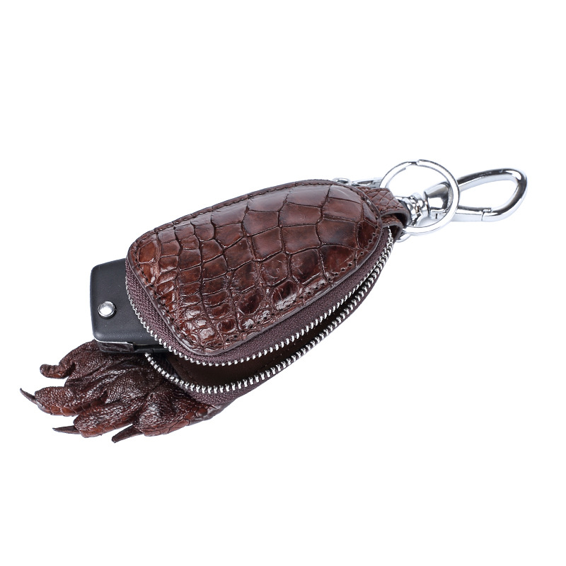 泰国鳄鱼皮钥匙包车爪创意个性汽车钥匙包